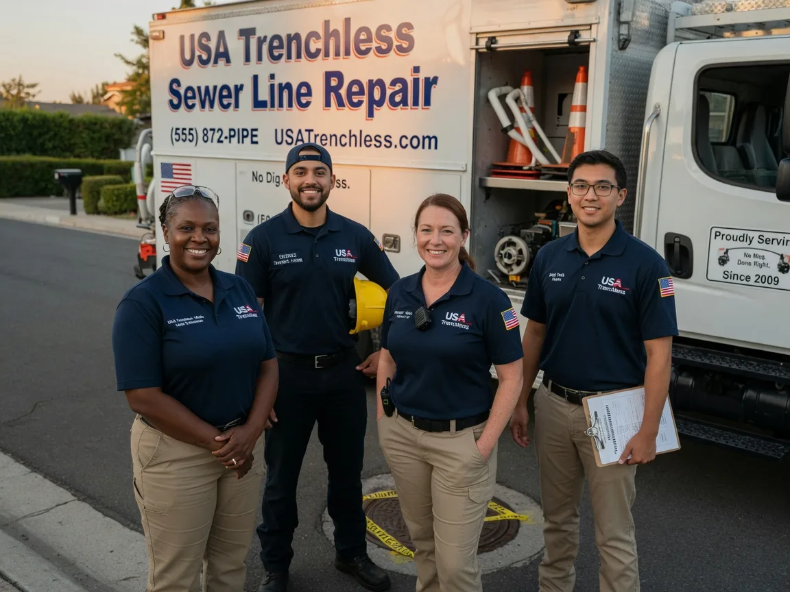 Sewer Line Repair company in Splendora, TX